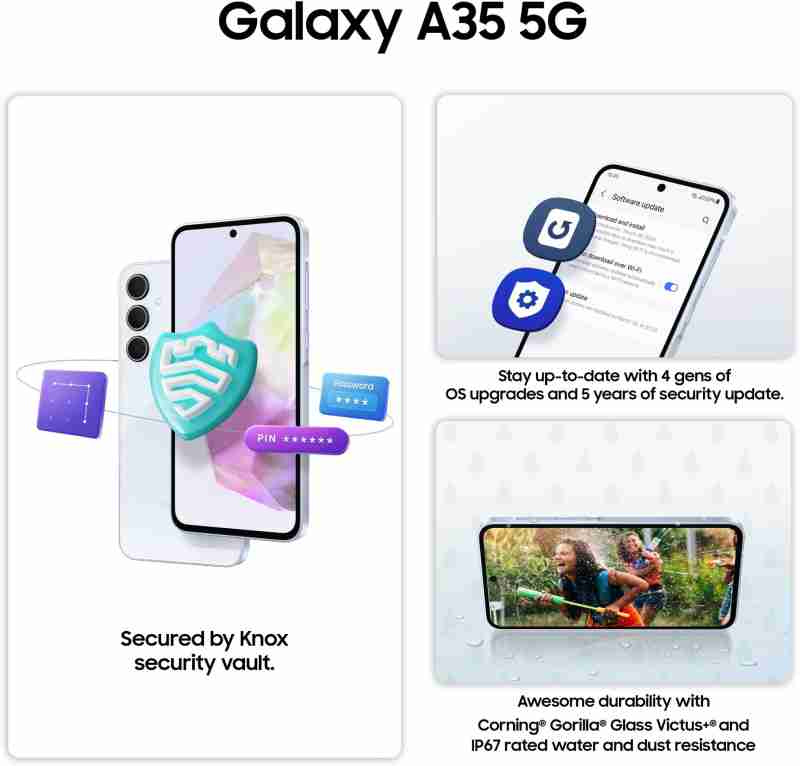 Samsung A35 5G 8gb 256gb Awesome ice blue